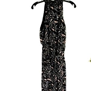 Evelyn blue jumpsuit floral